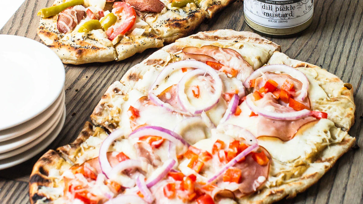 Chicago Dog Grilled Pizza – Dickey Farms