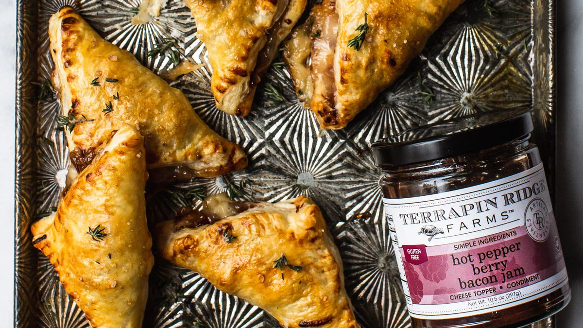 Hot Pepper Berry Bacon Jam Turnovers &ndash; Dickey Farms