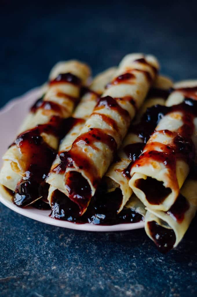 Sweet Crepes with Jam