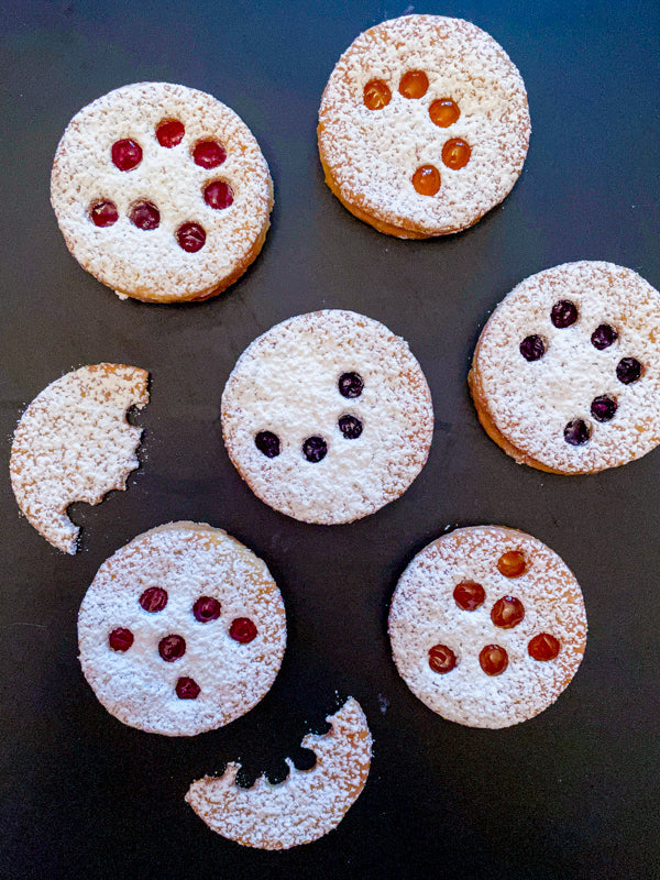 Holiday Lights Jam Sandwich Cookies – Dickey Farms