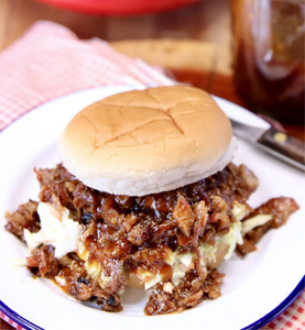 Peach BBQ Pulled Pork &ndash; Dickey Farms