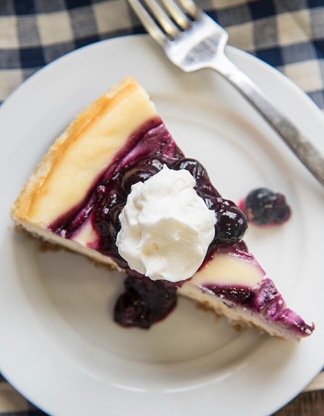 Blueberry Bourbon Pecan Sopapilla Cheesecake – Dickey Farms