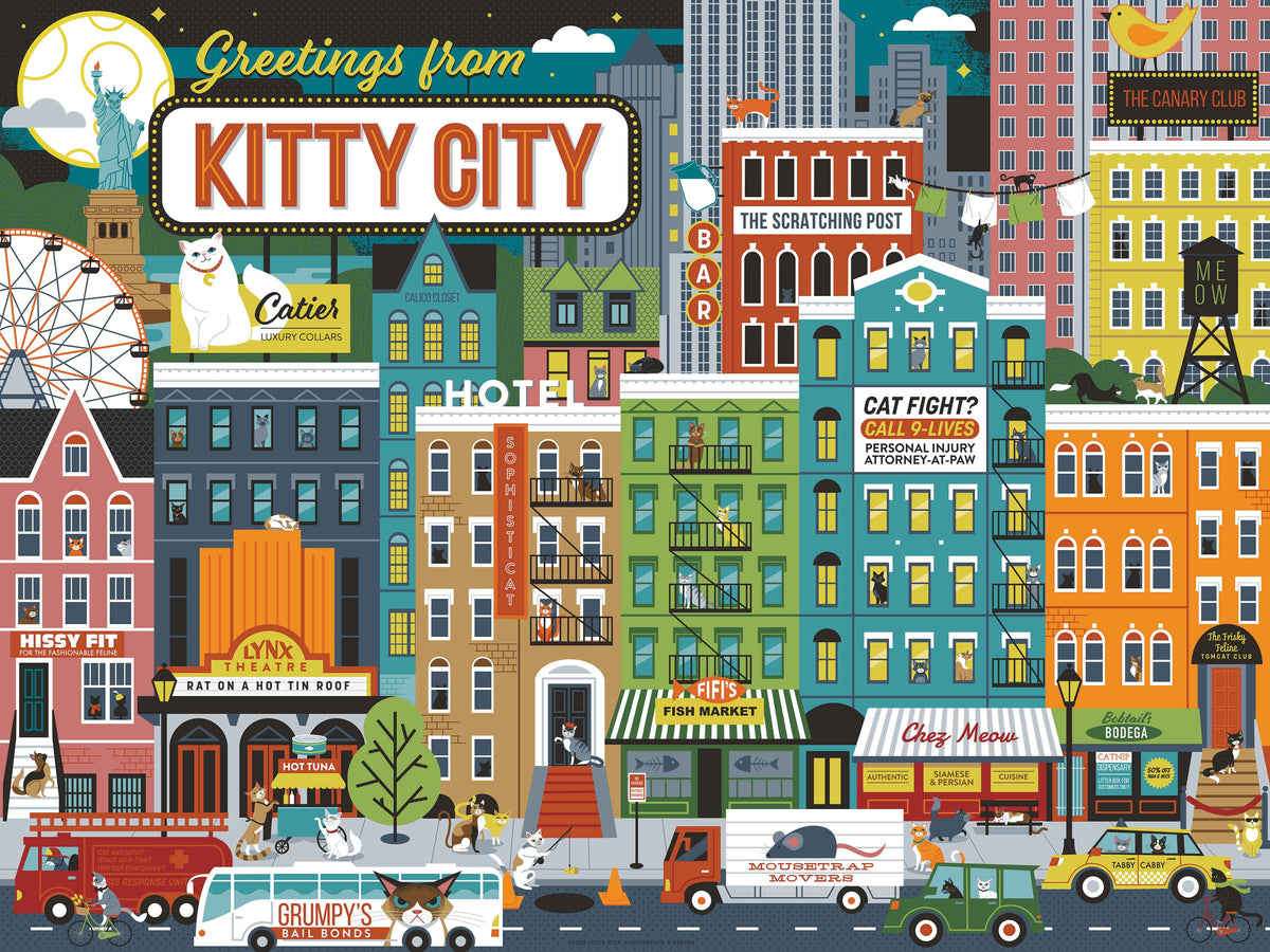 Cat city blues outlet puzzle