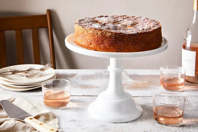 Simple Summer Peach Cake