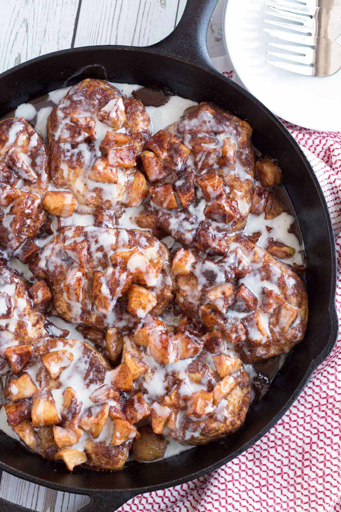 Apple Pie with Cinnamon Crunch Cathead Biscuits