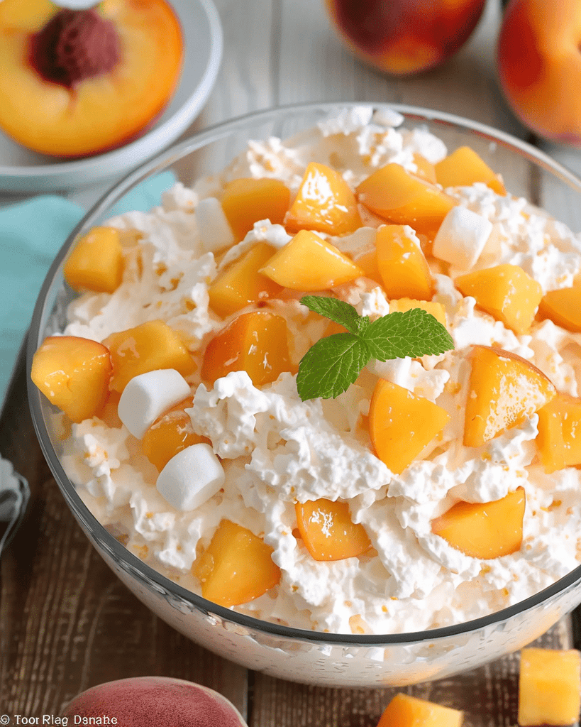 Millionaire Peach Salad