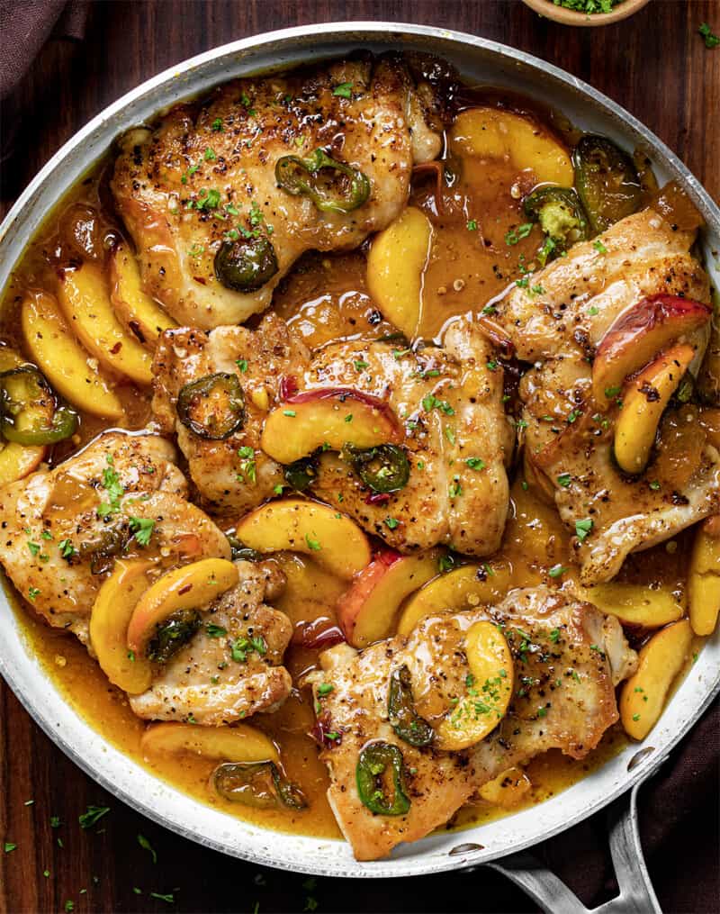 Jalapeno Peach Chicken