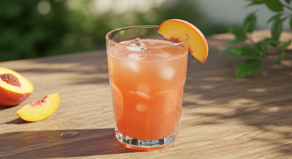 All New Peach Lemonade With Sisters Lemonade