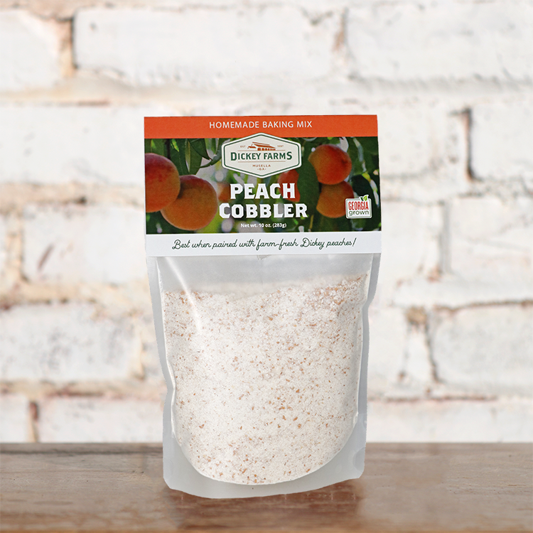 Back to Basics Peach Cobbler Mix – Dickey Farms