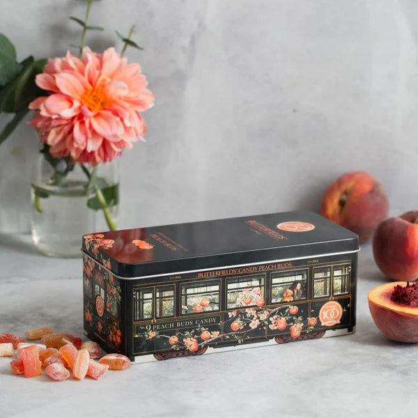Peach Buds Trolley Tin – Dickey Farms