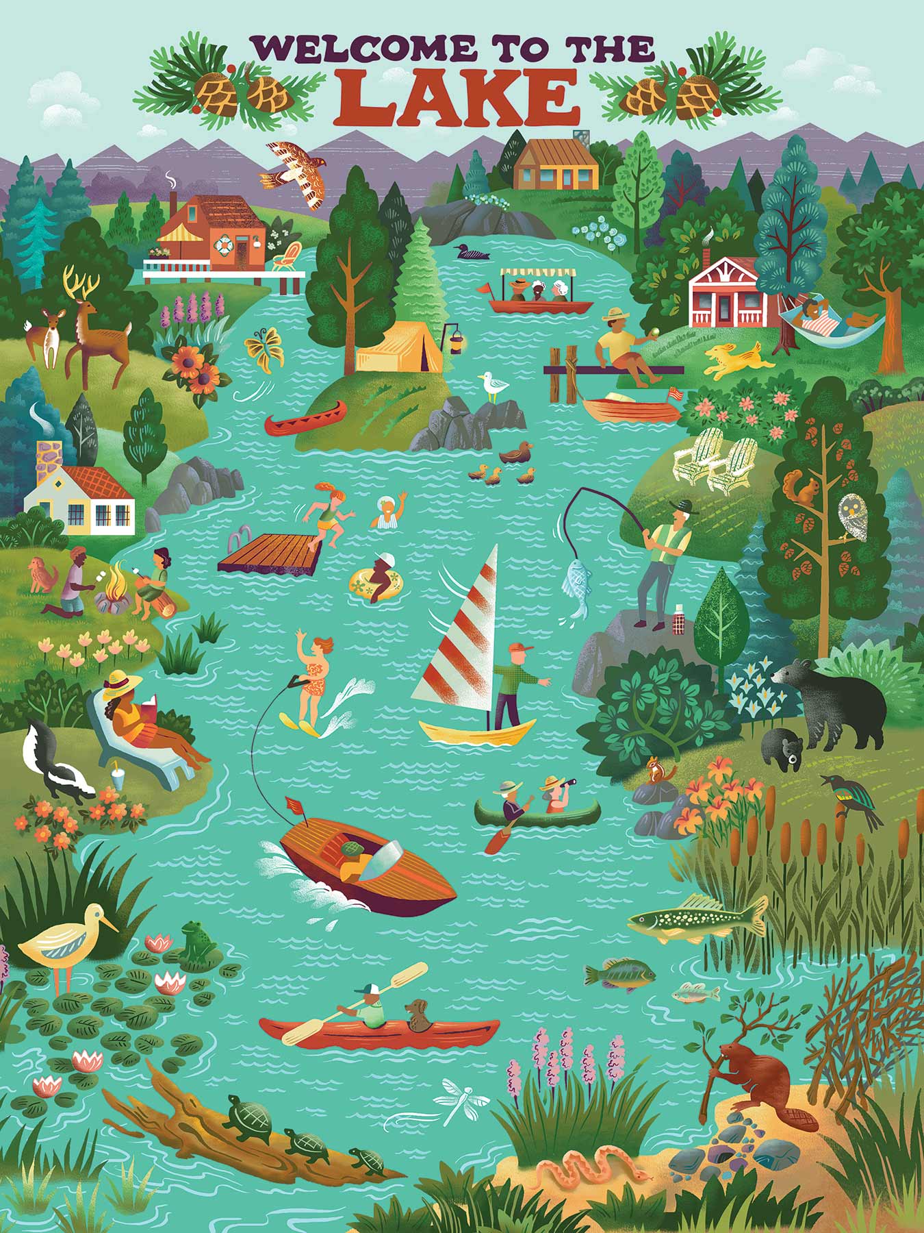 Lake Living Puzzle – Dickey Farms