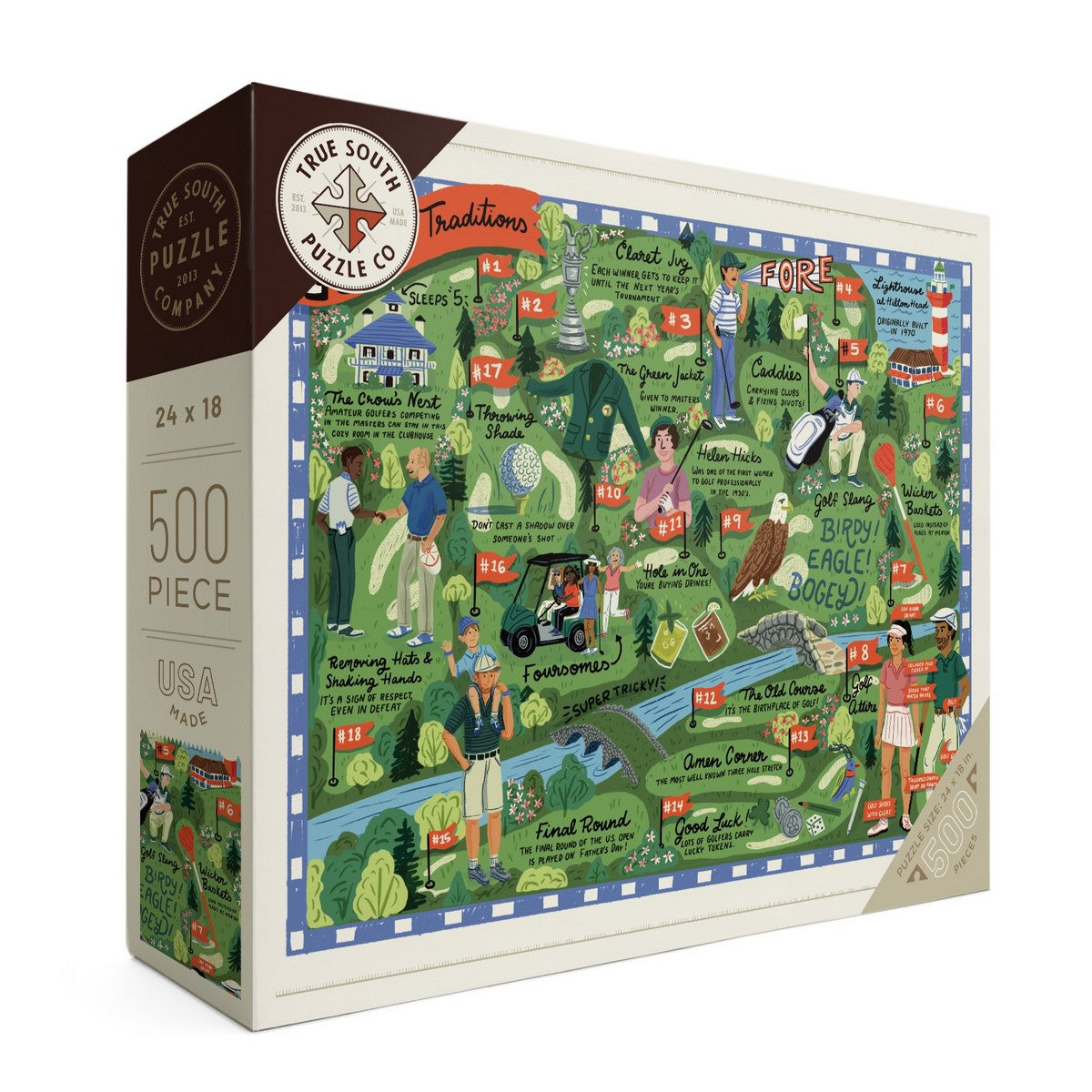18 Golf Traditions Puzzle – Dickey Farms