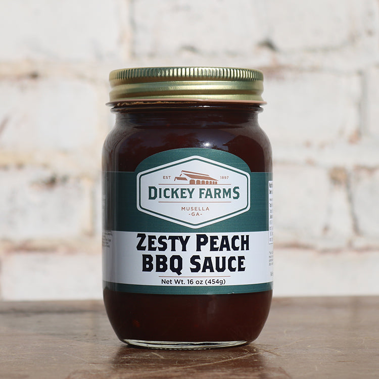 Zesty Peach BBQ Sauce – Dickey Farms