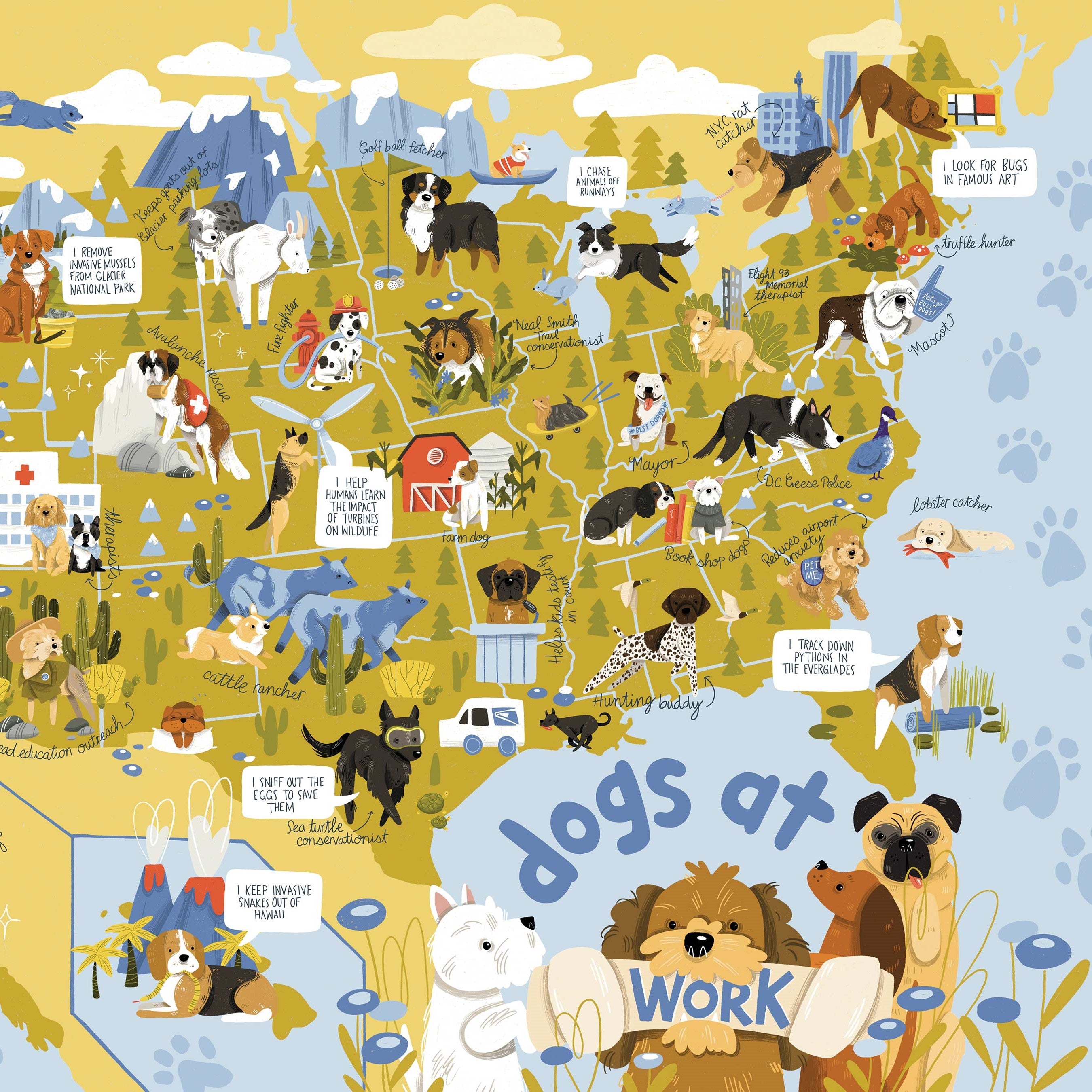 Dogs at Work Puzzle – Dickey Farms